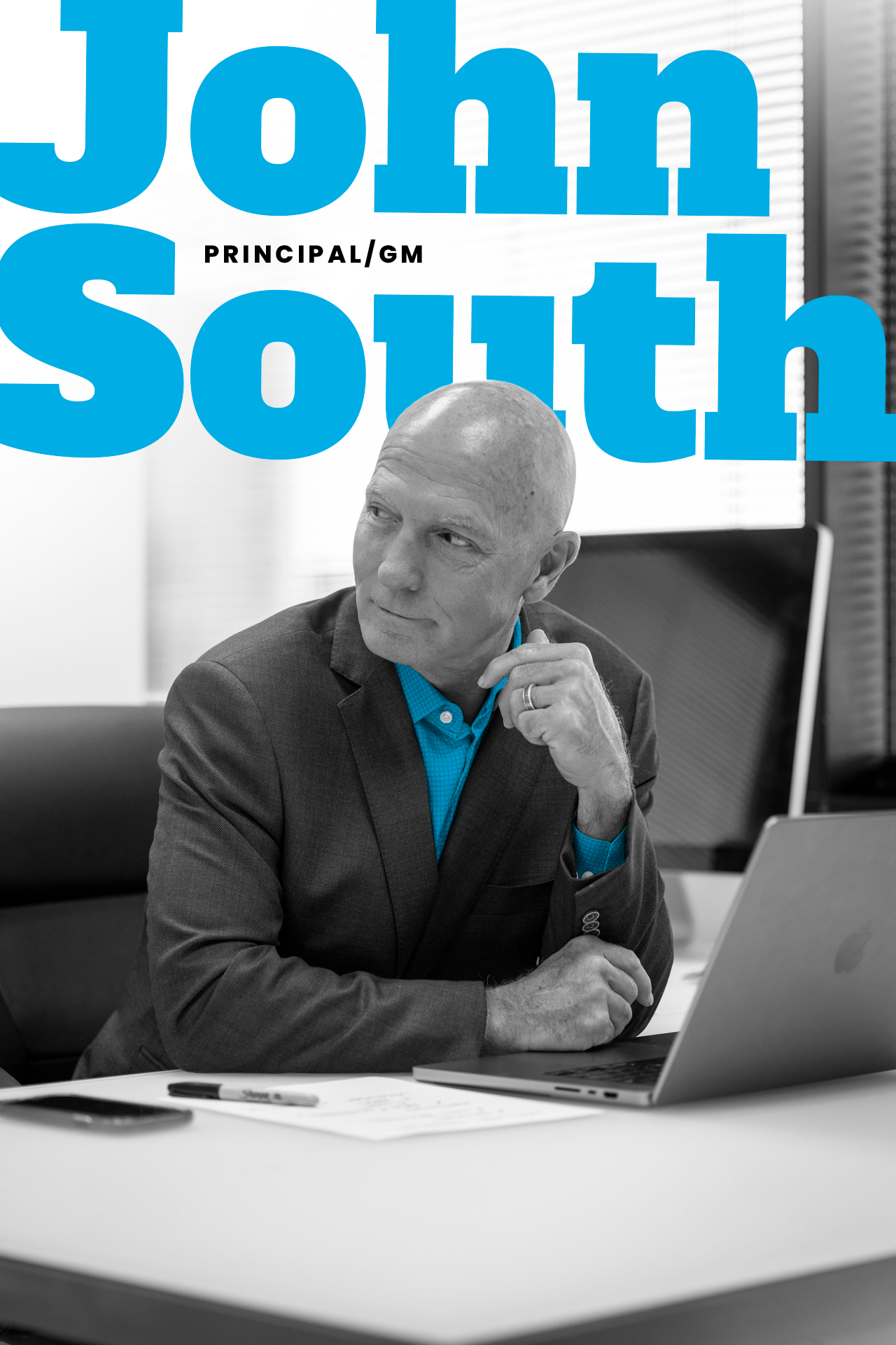 John South, Principal y Gerente General